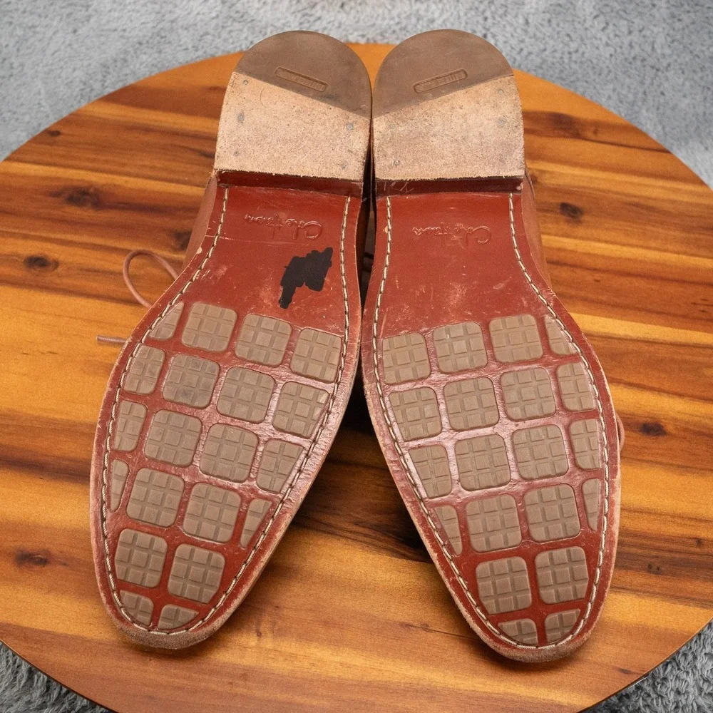 Cole Haan Men's Brown Leather Vintage Oxford Dress Shoes Size 13M #5713141 EUC